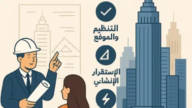 الأساسات للمباني العالية