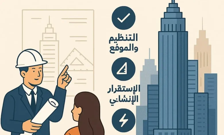 الأساسات للمباني العالية