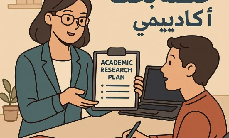 خطة بحث أكاديمي