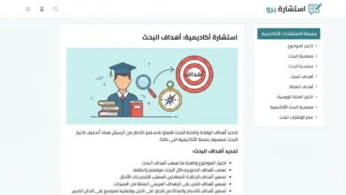 أهداف الدراسة